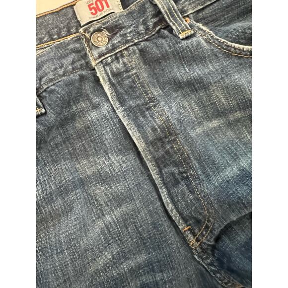 LEVI'S Men's WPL-423 501 XX Vintage Denim Medium Button Fly Blue Jeans Sz 36x29 - Picture 5 of 13
